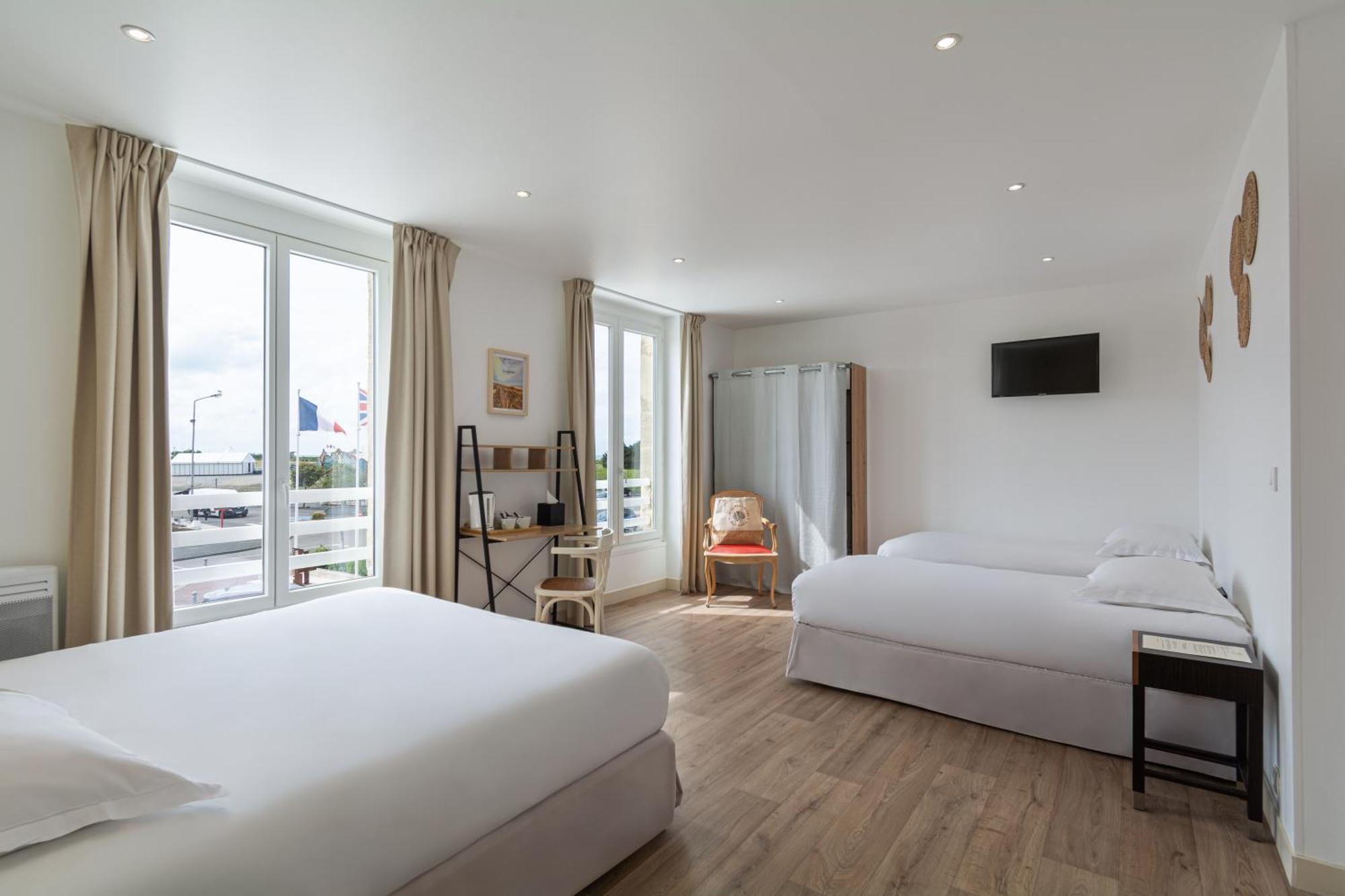 Hotel De La Plage Courseulles-sur-Mer Exteriér fotografie
